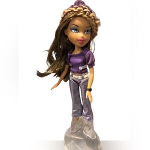 Purple and Brown Hair Yasmin Doll redress